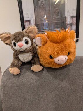 Aurora Highland Cow + Big-Eyed Plush Bundle